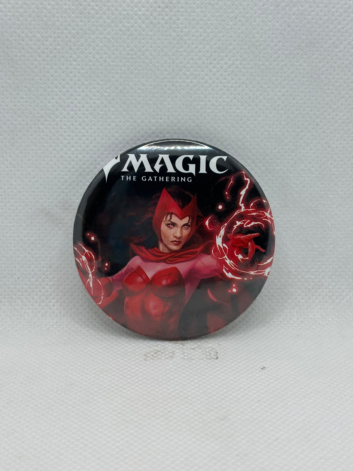 The Scarlet Witch Button Pin