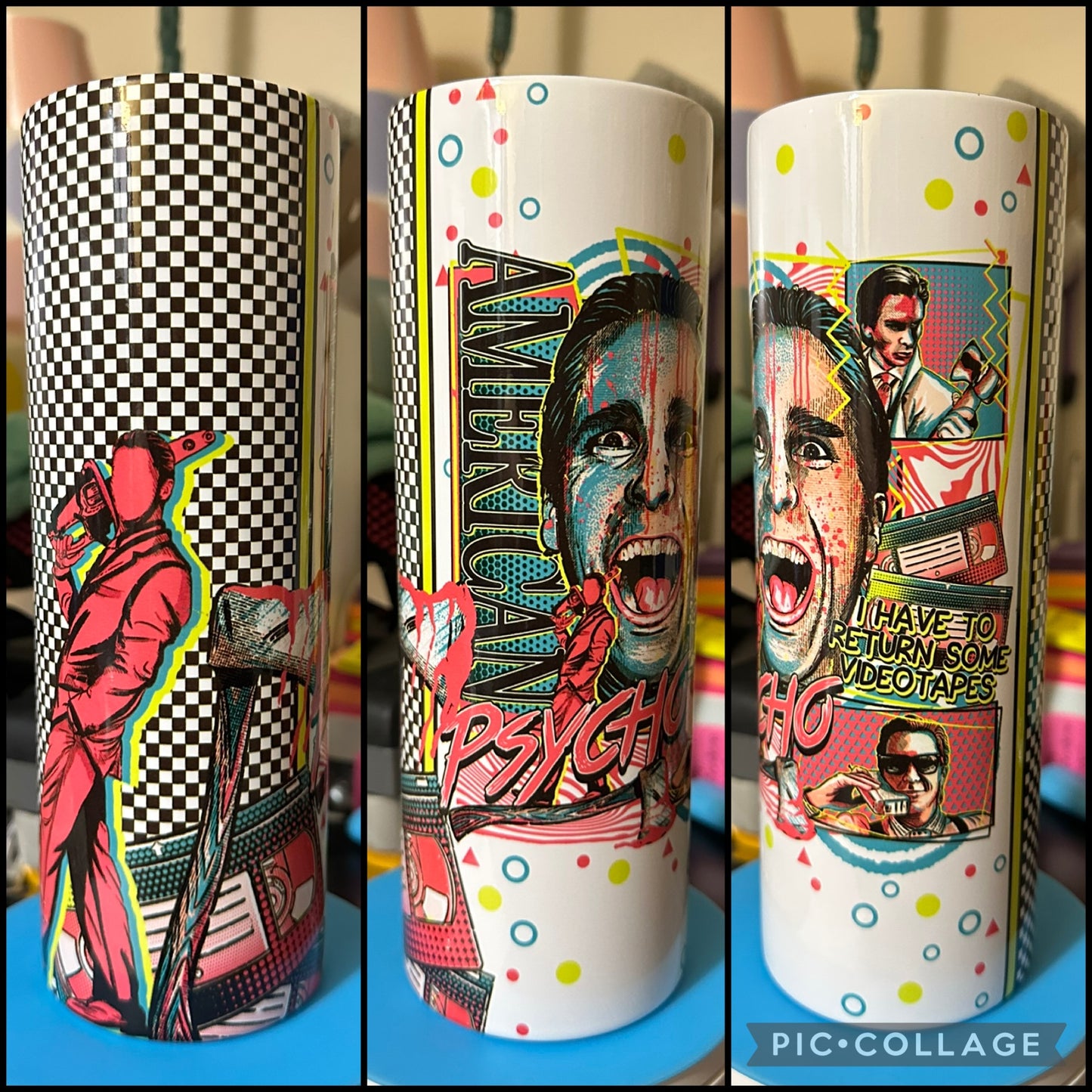 Psycho Killer 20oz Sublimation Tumbler