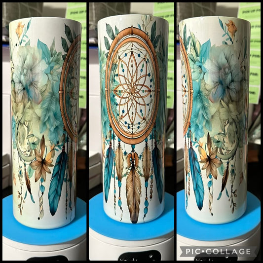 Dreamcatcher 20oz Glossy Sublimation Tumbler