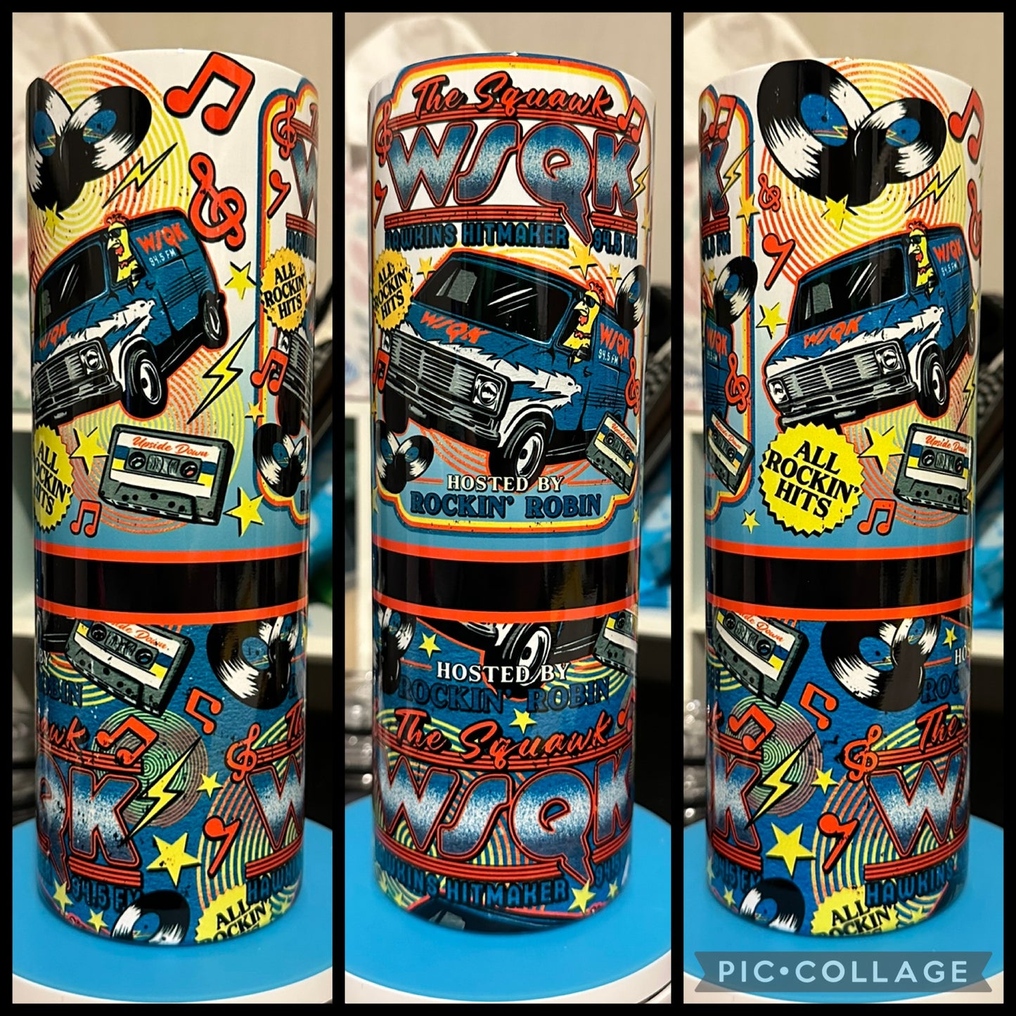 Stranger Squawk Van 20oz Sublimation Tumbler