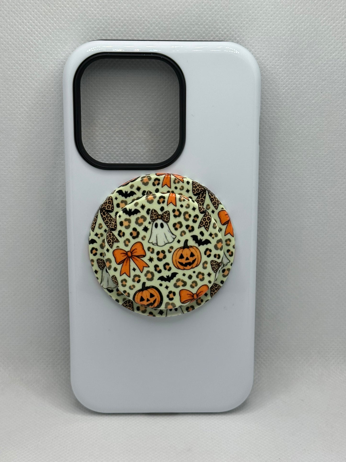 Leopard Ghost Magnetic Phone Grip