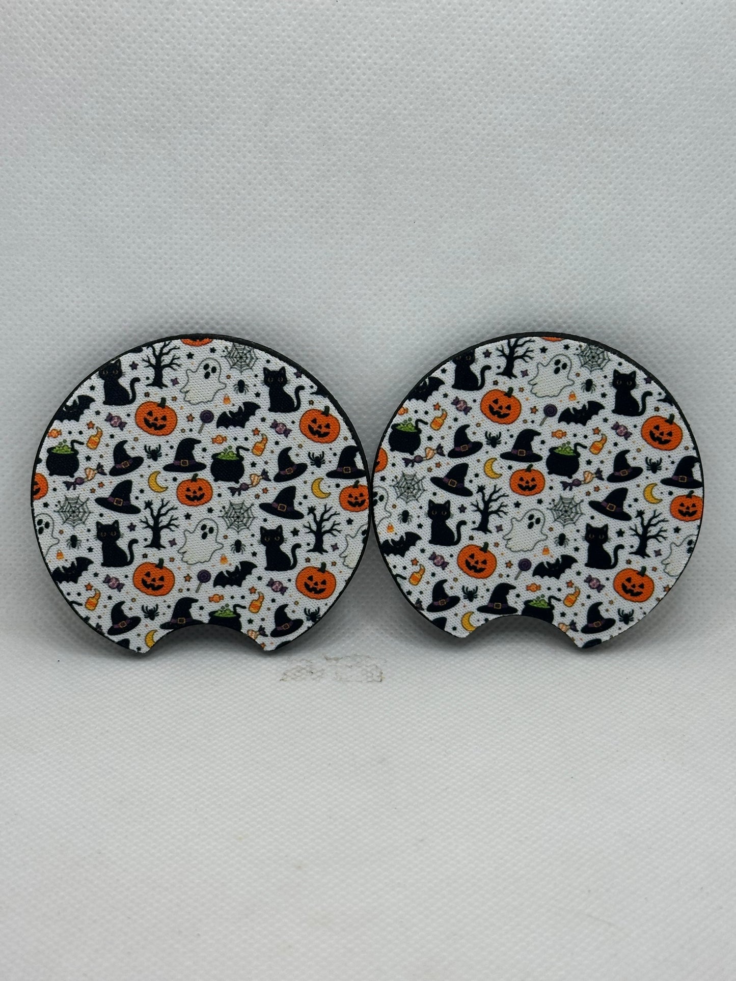 Classic Halloween Car Coasters