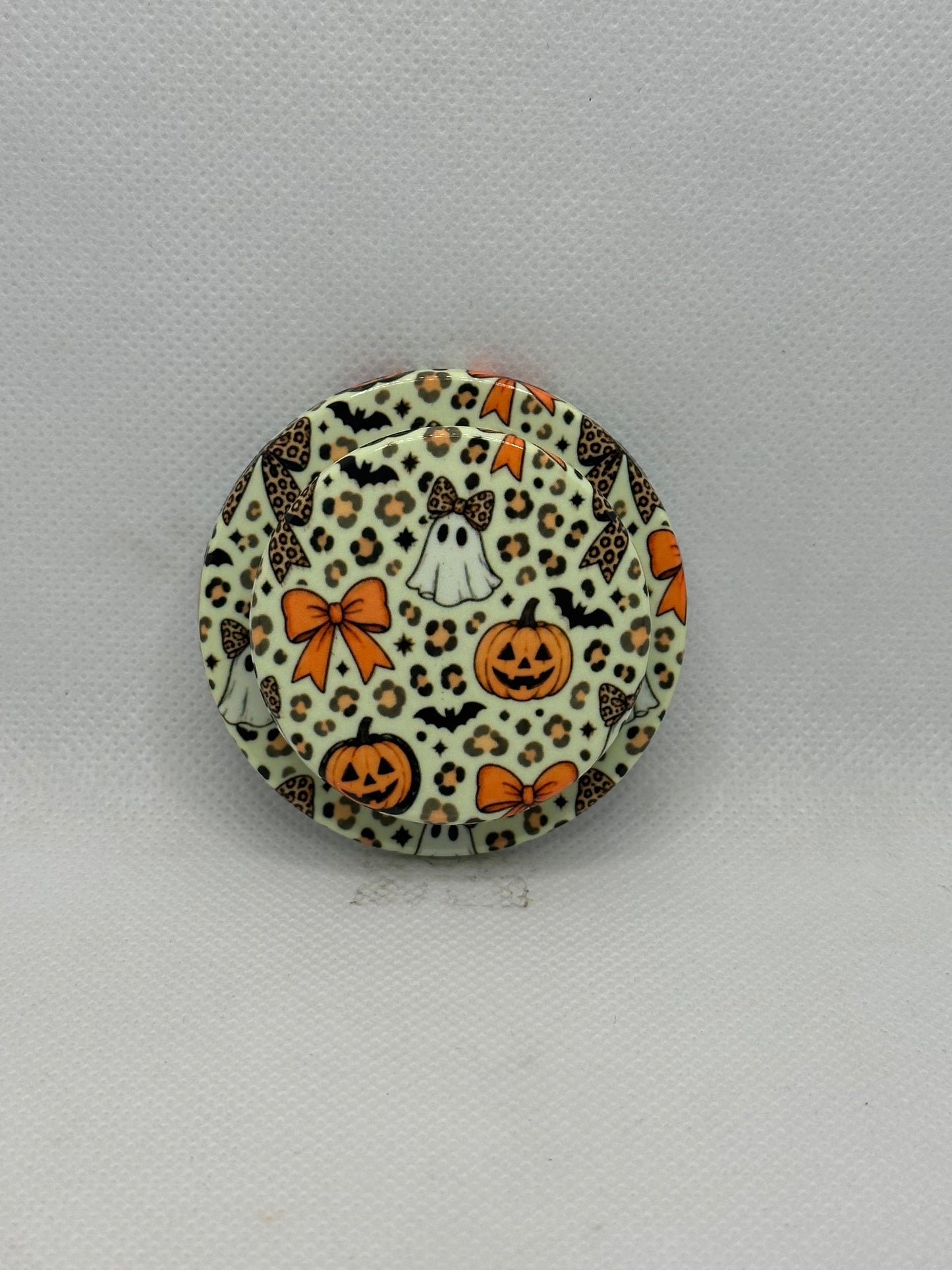 Leopard Ghost Magnetic Phone Grip