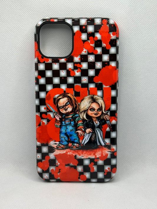 Horror Doll Couple Magnetic Phone Case