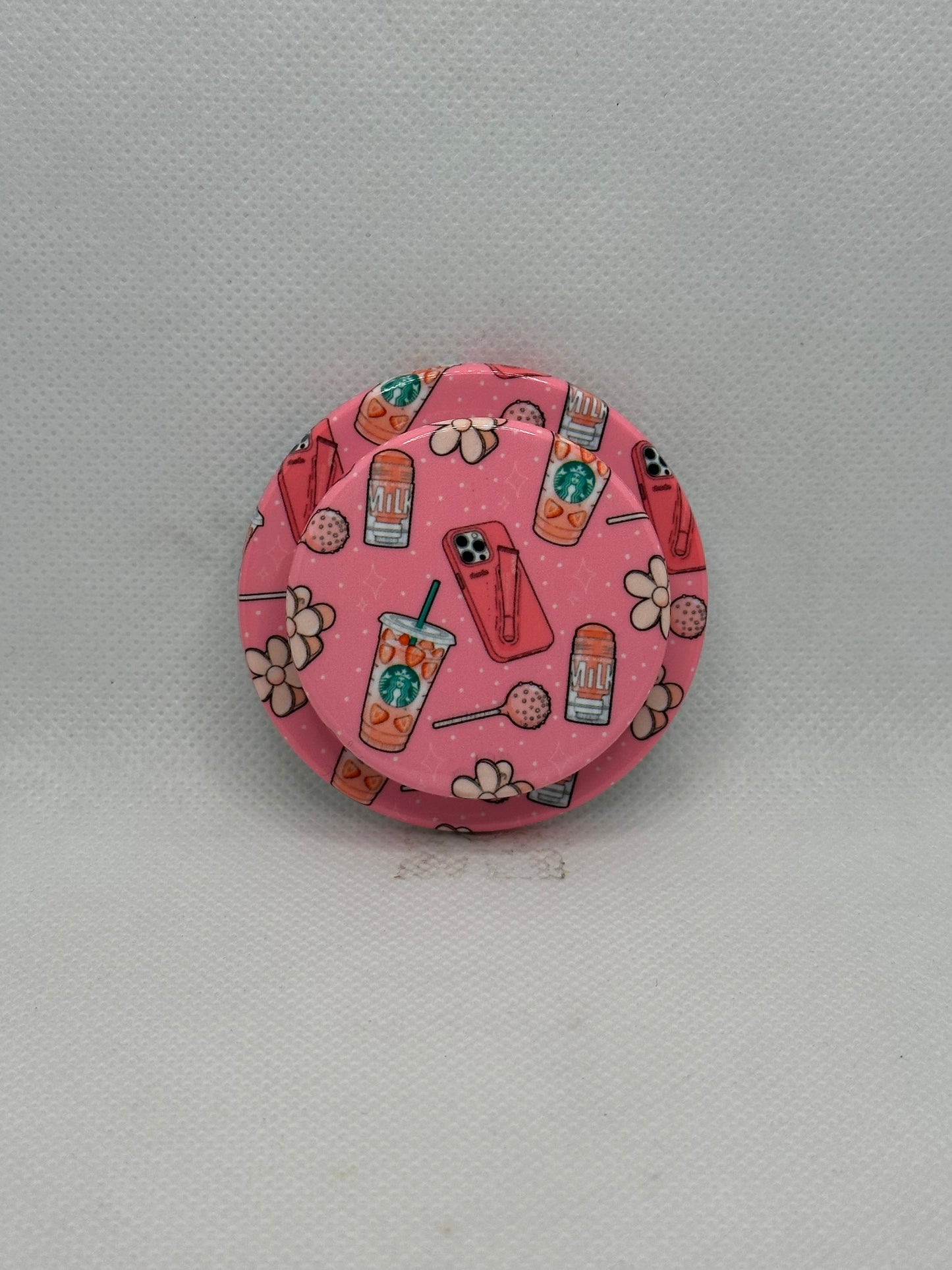 The Pink Essentials Magnetic Phone Grip