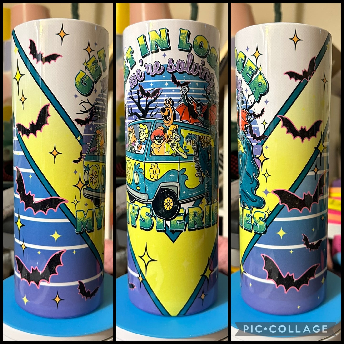 Get In Losers We’re Solving Mysteries 20oz Sublimation Tumbler