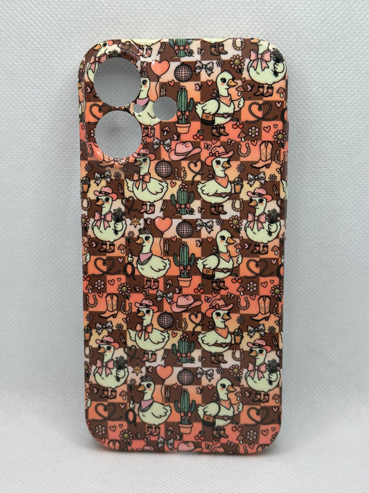 Western Goose Hard Shell Phone Case