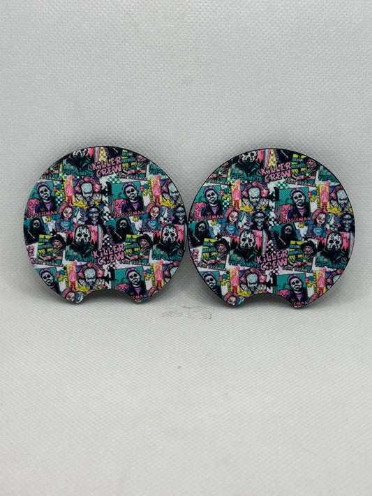 Killer Crew Car Coasters