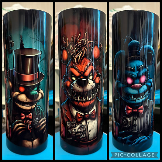 Five Nights 20oz Sublimation Tumbler